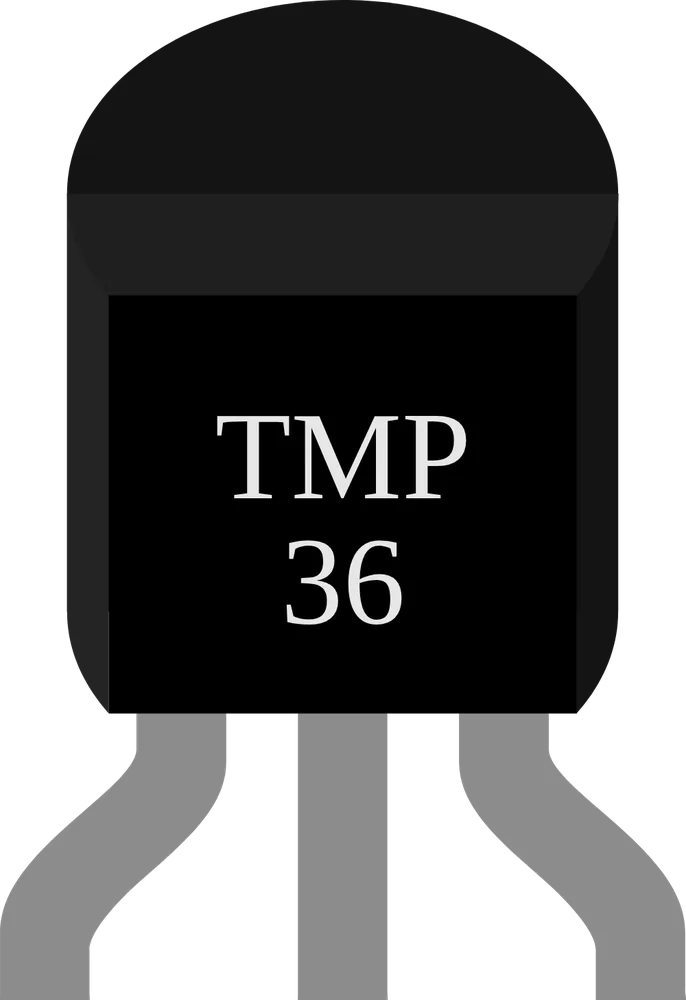 TMP36 sıcaklık sensörü